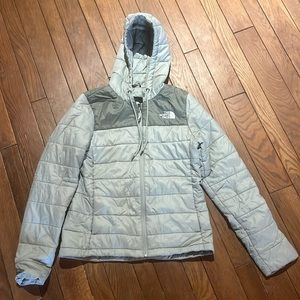North Face hooded puffer